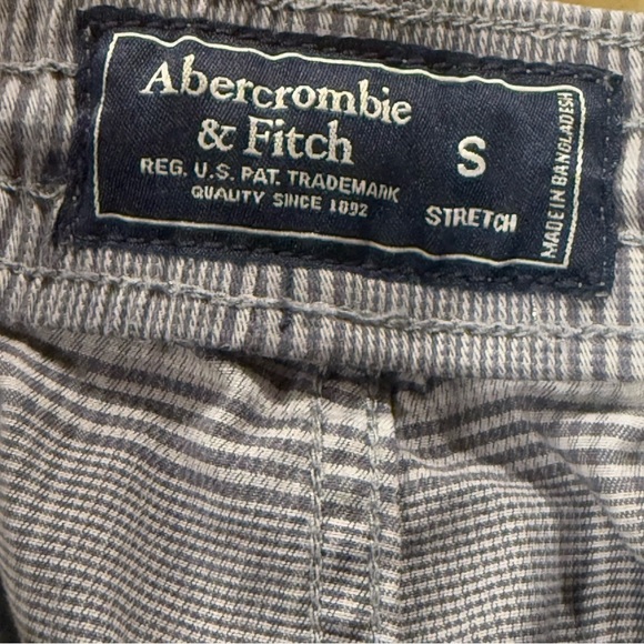 Abercrombie & Fitch Plaid Stretch Tapered Pants Womens Small Preppy Academia - Picture 9 of 12